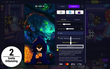 snelle opname casino in nederland