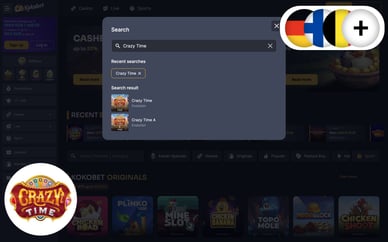 live casino crazy time