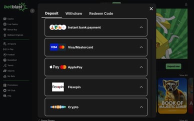 deposit BetBlast netherlands