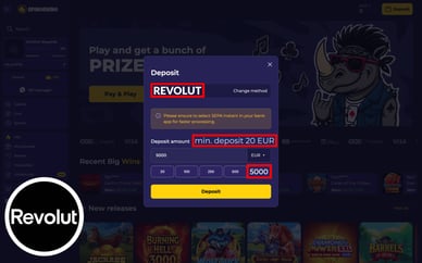 online casino betalingen met revolut