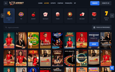 Jogos com dealer Jogos com dealer no Aerobet