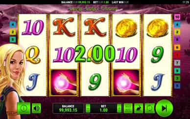 lucky lady charm novomatic