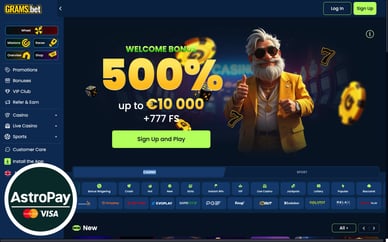 online casino astropay
