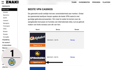 vpn gebruiken voor online casino’s