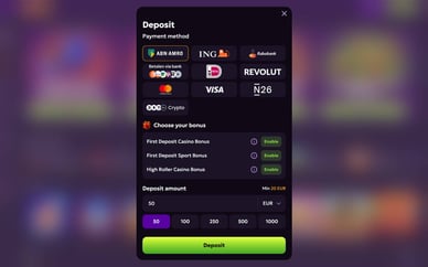 luckygans deposit