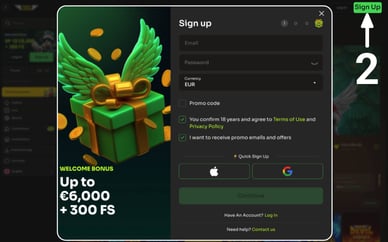 refer a friend casino bonus