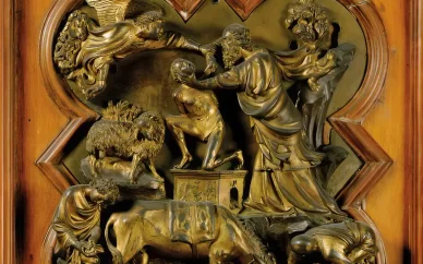 Filippo Brunelleschi Sacrificio di Isacco