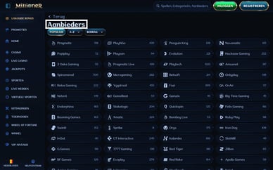 online casino providers