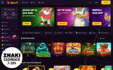cashback bonus online casino