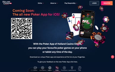 holland casino poker app