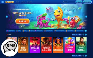 casino met sms betaling