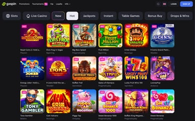 GXSpin casino spellen