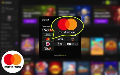 online casino mastercard