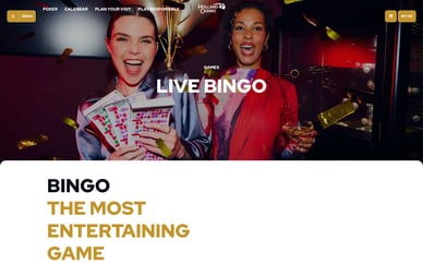 live bingo holland casino