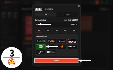 casino zonder limiet storting