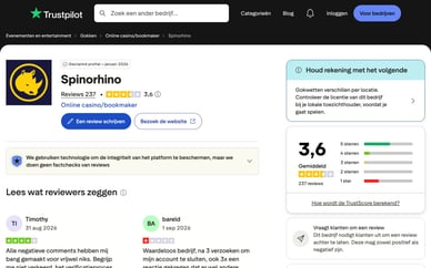 spinorhino trustpilot