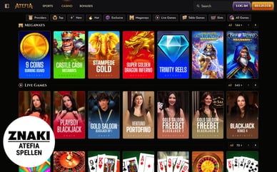 Atefia casino spellen