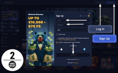 gratis spin casino registratie