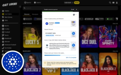 Cardano crypto casino