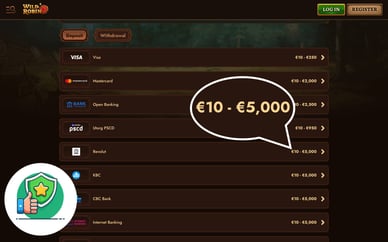 betrouwbare casino 10 euro