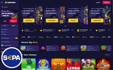 SEPA online casino