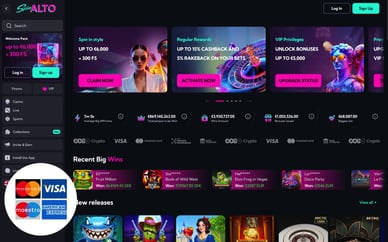 beste creditcard casino
