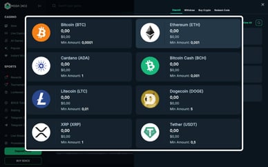 online casino lage storting