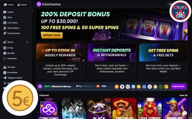 5 euro deposit casino zonder CRUKS