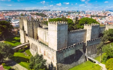 Castelo de São Jorge em Lisboa