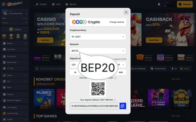 tether bep20 casinos