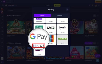 casino met google pay