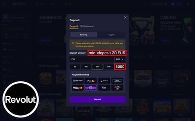 online casino revolut storting