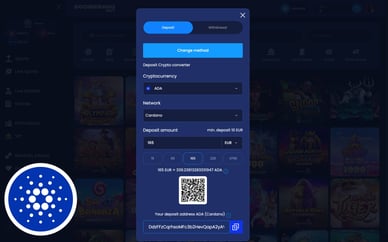 Cardano online casino