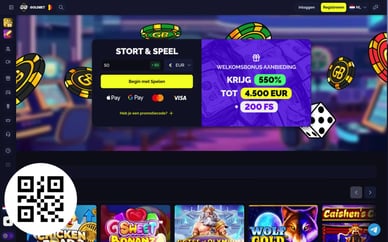 qr code online casino
