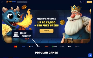 beste bankoverschrijving casino