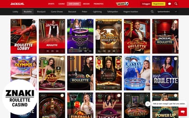 roulette live casino
