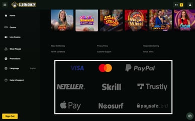 slot monkey utbetaling