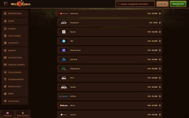 online casino hoge limieten