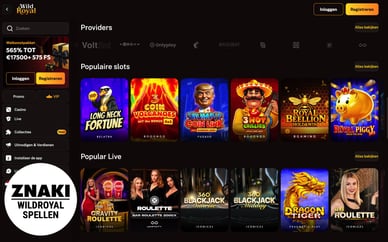 spellen casino wild royal