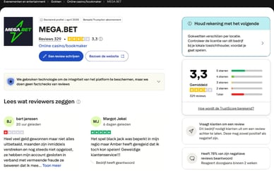megabet trustpilot