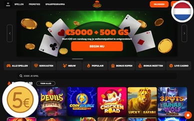 5 euro deposit casino nederland