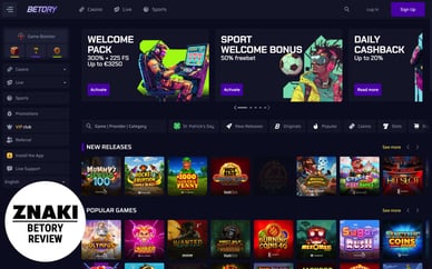 betory casino review