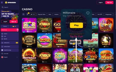 Big Time Gaming demo