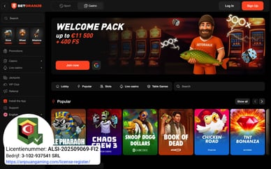 casino Anjouan licentie