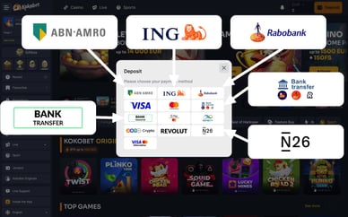 bankoverschrijving casino