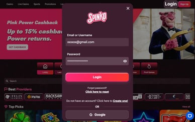 casino spinko inloggen