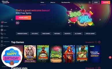 holland casino verjaardag bonus