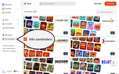 online casino software providers