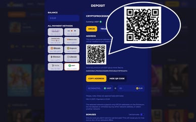 casino QR code