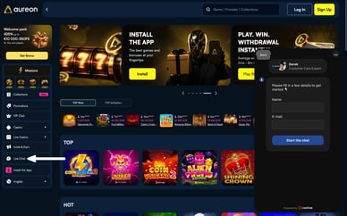 klantenservice casinos zonder limiet